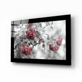 Rosewood Glass Wall Art.